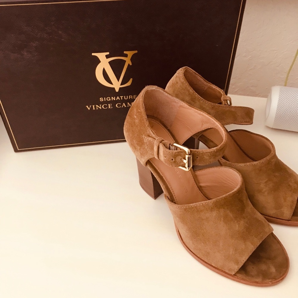 Vince Camuto thick heels